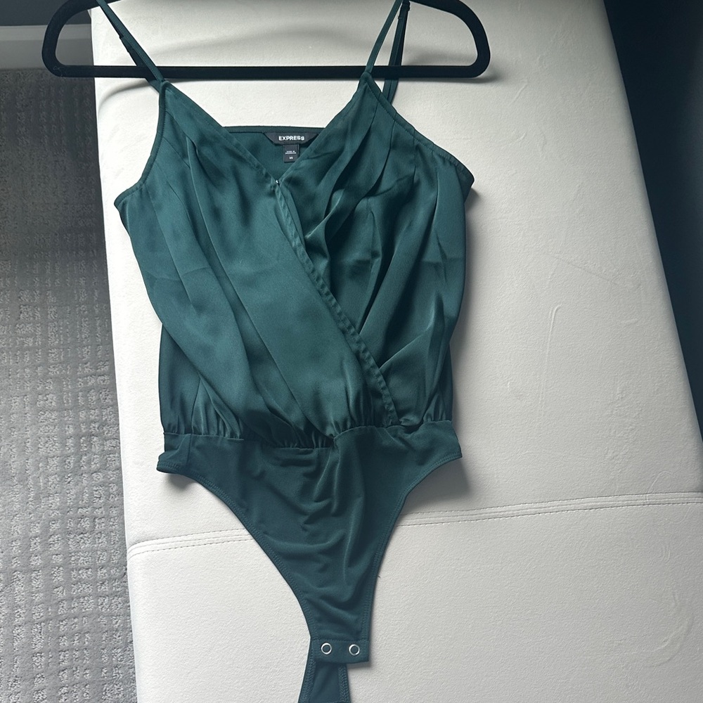 Express Emerald Green Bodysuit